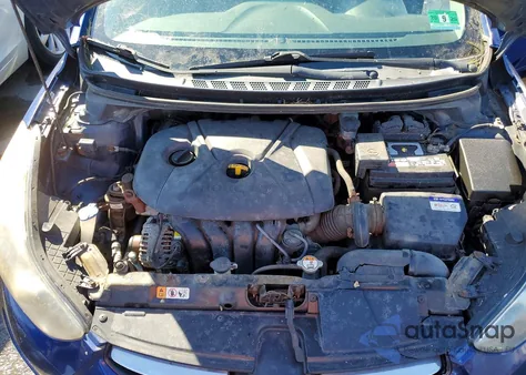 2013 Hyundai Elantra Gls from USA, damaged, VIN KMHDH4AE6DU617375